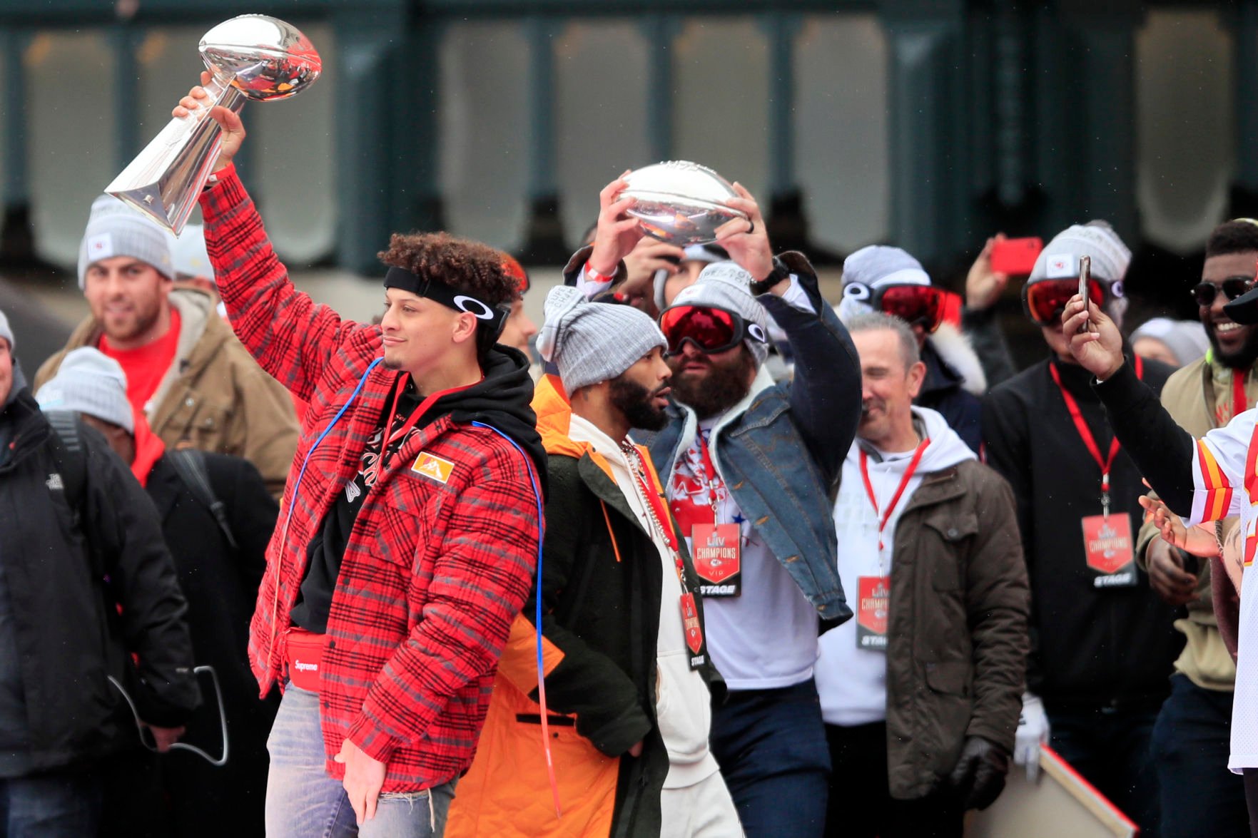 Super Bowl Parade Football